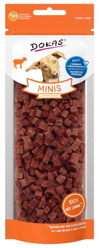 DOKAS Minis - Malutkie Przysmaki z Jagnięciny 70g