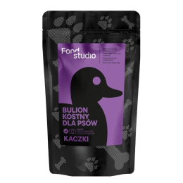 Food Studio Chefs - Bulion kostny dla psów - kaczka - 230 ml