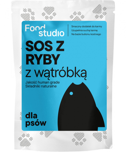 Food Studio Chefs SOS dla Psów z Ryby z Wątróbką 100ml