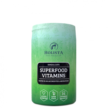 Holista Superfood Vitamins witaminy i minerały dla psa i kota 200g