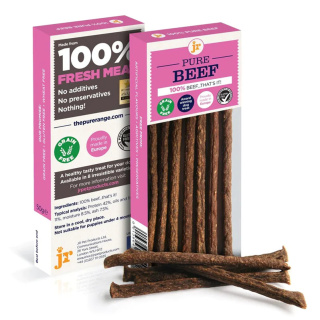 Jr Pets - Pure Beef Sticks - mięsne paluszki z wołowiną 50g