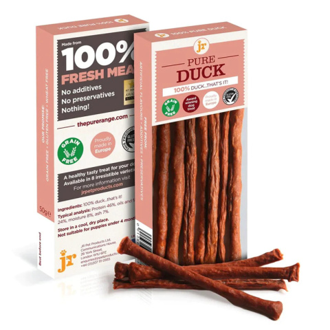 Jr Pets Pure Duck Sticks - Mięsne Paluszki z Kaczki - 50g
