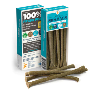 Jr Pets Pure Seabass Sticks - Paski Mięsne z Okonia Morskiego - 50g