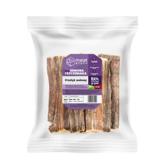 Meat Stuff - przełyk wołowy cięty - naturalny gryzak dla psa - 100g