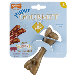 Nylabone Puppy Gourmet Femur Bacon S - kość do żucia dla szczeniak