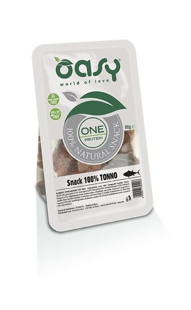 OASY SNACK ONE PROTEIN - przysmaki dla psa - tuńczyk 80g