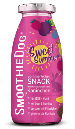SmoothieDog Sweet Summer - edycja limitowana - królik z marchewką i owocami