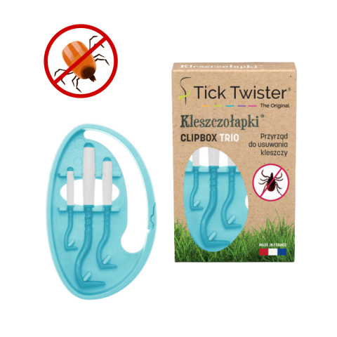 Tick Twister® ClipBox TRIO Kleszczołapki® 3szt