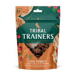 Tribal Air Dried Suszone przysmaki dla psów Indyk i Żurawina 80g