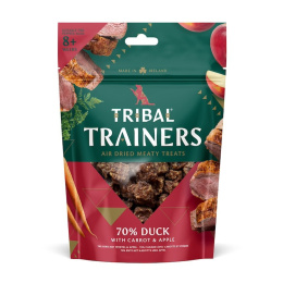 Tribal Air Dried Suszone przysmaki dla psów Kaczka, Marchew i Jabłko 80g