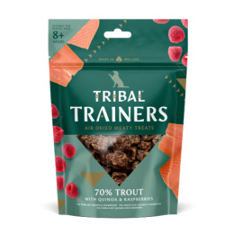 Tribal Air Dried Suszone przysmaki dla psów Pstrąg i Malina 80g