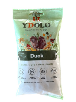 YDOLO Duck - kaczka - karma półwilgotna dla psa - próbka 100g