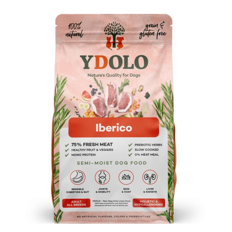 YDOLO Iberico półwilgotna karma tłoczona na zimno dla psa