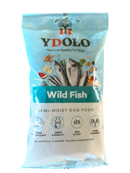 YDOLO Wild Fish - ryby morskie - karma półwilgotna dla psa - próbka 100g