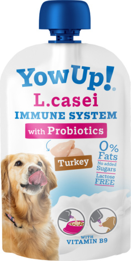 YOW UP! L.Casei Immune System Jogurt dla PSA z probiotykiem o smaku indyka 115g