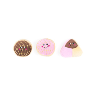 ZippyPaws Pluszowa norka Pink Pan Dulce - interaktywna zabawka dla psa