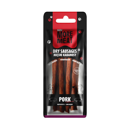 BUBA More Meat kabanosy dla psa i kota - wieprzowina - 70g