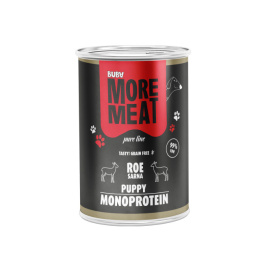 BUBA More Meat mono Pure Puppy - karma mokra dla szczeniaka - sarna - 400g