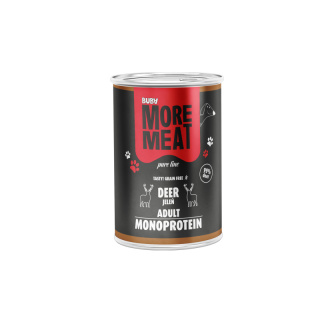 BUBA More Meat mono Pure - karma mokra dla psa - jeleń - 400g