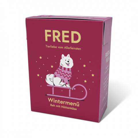 Fred Wintermenu - świąteczna karma dla psa - 190g