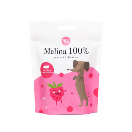 MaxiHapps - Malina100% - Przysmak liofilizowany dla psa - 20g