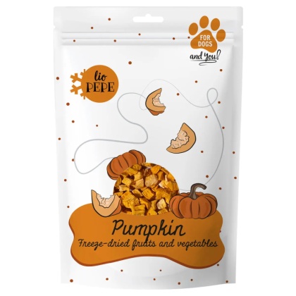 Paka Zwierzaka PEPE Pumpkin - liofilizowana dynia dla psa - 20g