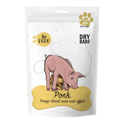 Paka Zwierzaka - Pepe Pork - liofilizowana polędwiczka wieprzowa - 60g