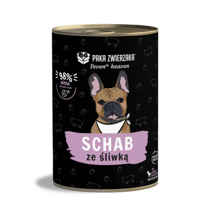 Paka Zwierzaka Seventh heaven Schab ze śliwką (pork & plum) 400g