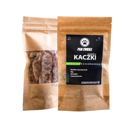 Pan Zwierz - Naturalne smaczki mięsne - Kaczka - 25g