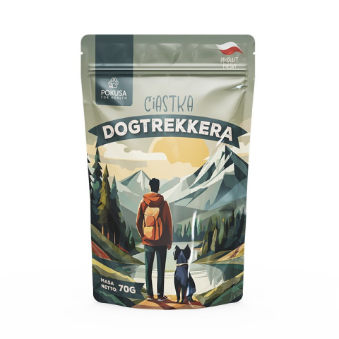 Pokusa - Ciastka dla psa - ciastka Dogtrekkera - 70g