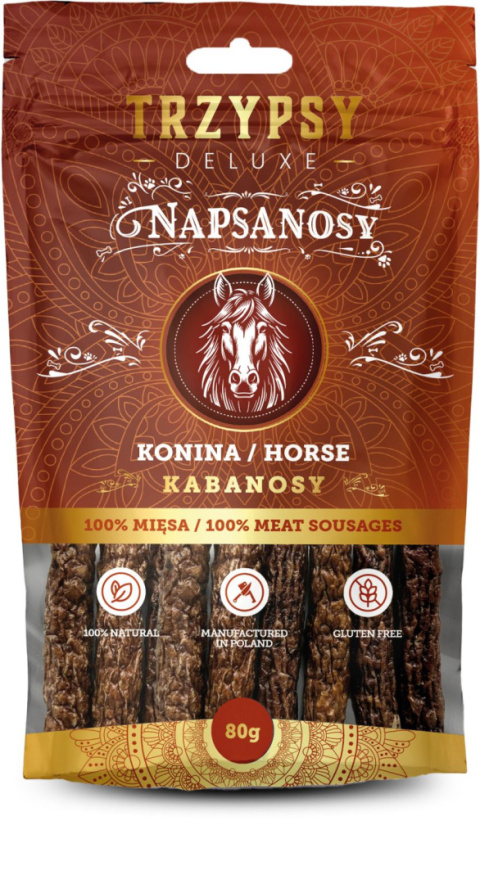 TRZYPSY NAPSANOSY Z KONINY 80G