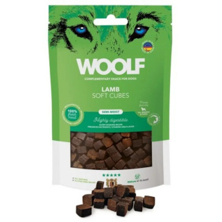 WOOLF Soft Cubes Lamb – Miękkie przysmaki z jagnięciną 100g