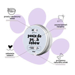 AUNA Pasta do zębów dla psa KOKOS-BANAN – naturalna higiena jamy ustnej (30 ml)