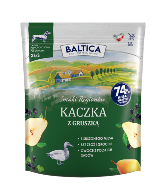 BALTICA Duck with Pear - karma sucha dla psa - małe rasy 1kg