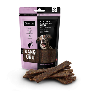 Chewies Fleischstreifen Soft Mini - miękkie paski mięsne dla psa - kangur 70 g
