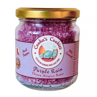 Cooka’s Cookies PURPLE RAIN – posypka z kokosa i fioletowego batata 65g