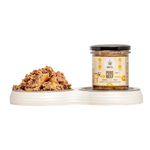 DOGSTAR Pure Beef - karma mokra dla psa wołowina z cukinią - 300g DOGSTAR Pure Beef - karma mokra dla psa wołowina z cukinią - 300g