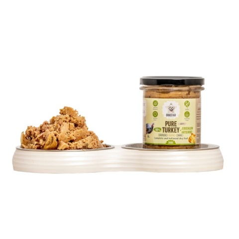 DOGSTAR Pure Turkey - karma mokra dla psa indyk z jarmużem - 300g DOGSTAR Pure Turkey - karma mokra dla psa indyk z jarmużem - 300g
