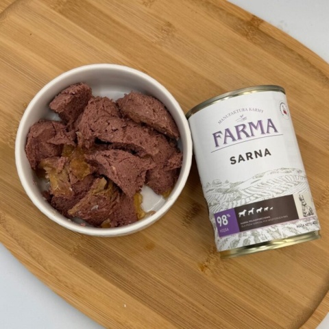 FARMA Select Sarna  – Karma mokra dla psa - 400g