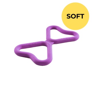 FIBOO FIB - SOFT – szarpka dla psa – fioletowy neon