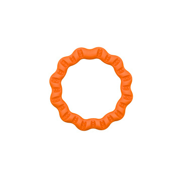 FIBOO Fringoo Mini – ekologiczne ringo i szarpak dla małego psa 2w1 - pomarańczowe (ø 12 cm) FIBOO Fringoo Mini – ekologiczne ringo i szarpak dla małego psa 2w1 - pomarańczowe (ø 12 cm)