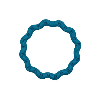 FIBOO Fringoo – ekologiczna zabawka ringo i szarpak 2w1 dla psów – niebieski (ø 18 cm) FIBOO Fringoo – ekologiczna zabawka ringo i szarpak 2w1 dla psów – niebieski (ø 18 cm)