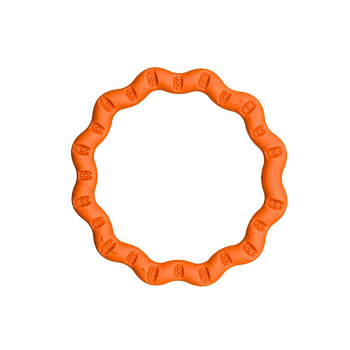 FIBOO Fringoo – ekologiczna zabawka ringo i szarpak 2w1 dla psów – pomarańczowe (ø 18 cm) FIBOO Fringoo – ekologiczna zabawka ringo i szarpak 2w1 dla psów – pomarańczowe (ø 18 cm)