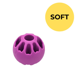 FIBOO Snack Fibooll SOFT – Kula smakula dla psa – FIOLET – rozmiar S (ø 6 cm)