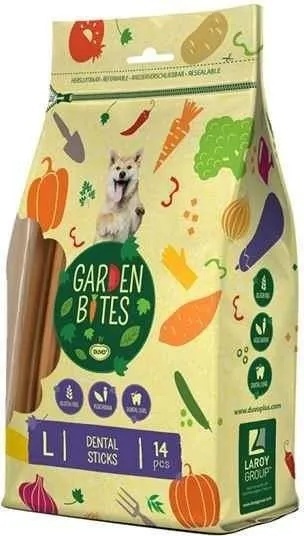 Garden Bites - Dental Sticks - rozmiar L - 14 szt. - gryzaki dentystyczne dla psa