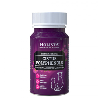 HOLISTA Cistus Herb Czystek w tabletkach - czystek dla psa i kota 90 tabl.