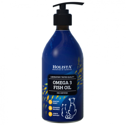 HolistaPets Omega3 Rybny olej 500ml