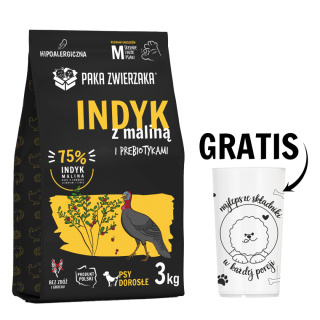 Karma Seventh Heaven Indyk z maliną 3 kg + miarka na karmę GRATIS