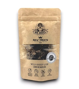 Mr. Bones – Surowe przysmaki z polędwicy muflona – 45 g