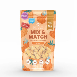 PERRO - MIX & MATCH Dynia – Przysmaki liofilizowane dla psa 15g